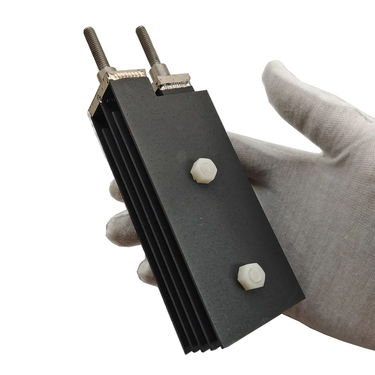 salt cell polarity reversal titanium anode iridium ruthenium coated sheet