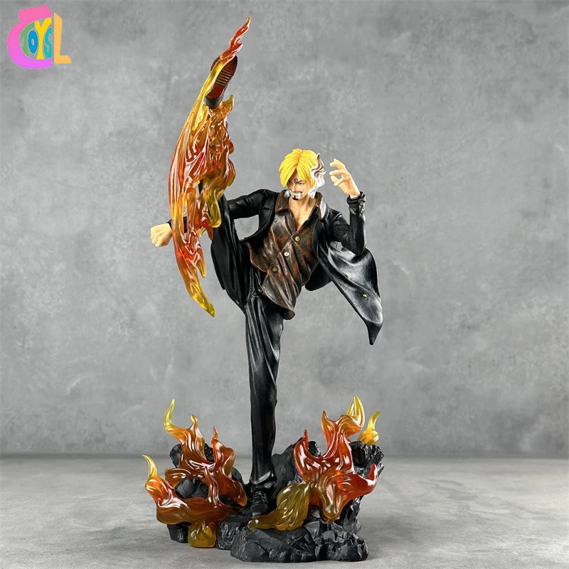 Figuras de One Pieced WF vinsmoke Sanji Straw Hat Group Demon Wind Feet 3 Main model toys action figure Ornaments