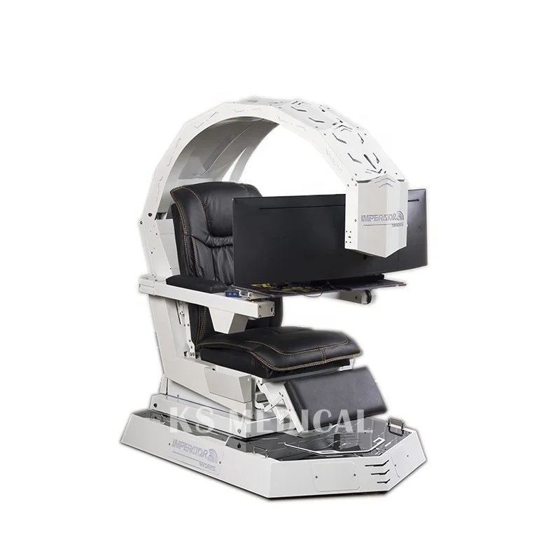 KSM-GC4 Luxury Racing Gaming Chair Led Light Bar Racer RGB Massage Speaker Gaming Chair