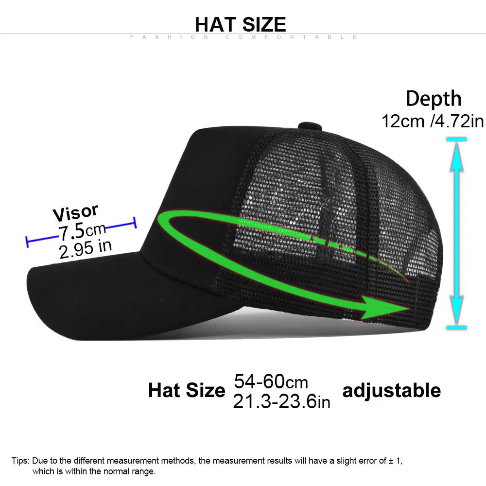 Fitspi Wholesale Solid Color Hard Top 5 Baseball Mesh Cap Advertising Peaked Breathable Couple Solid Color Sun Hat