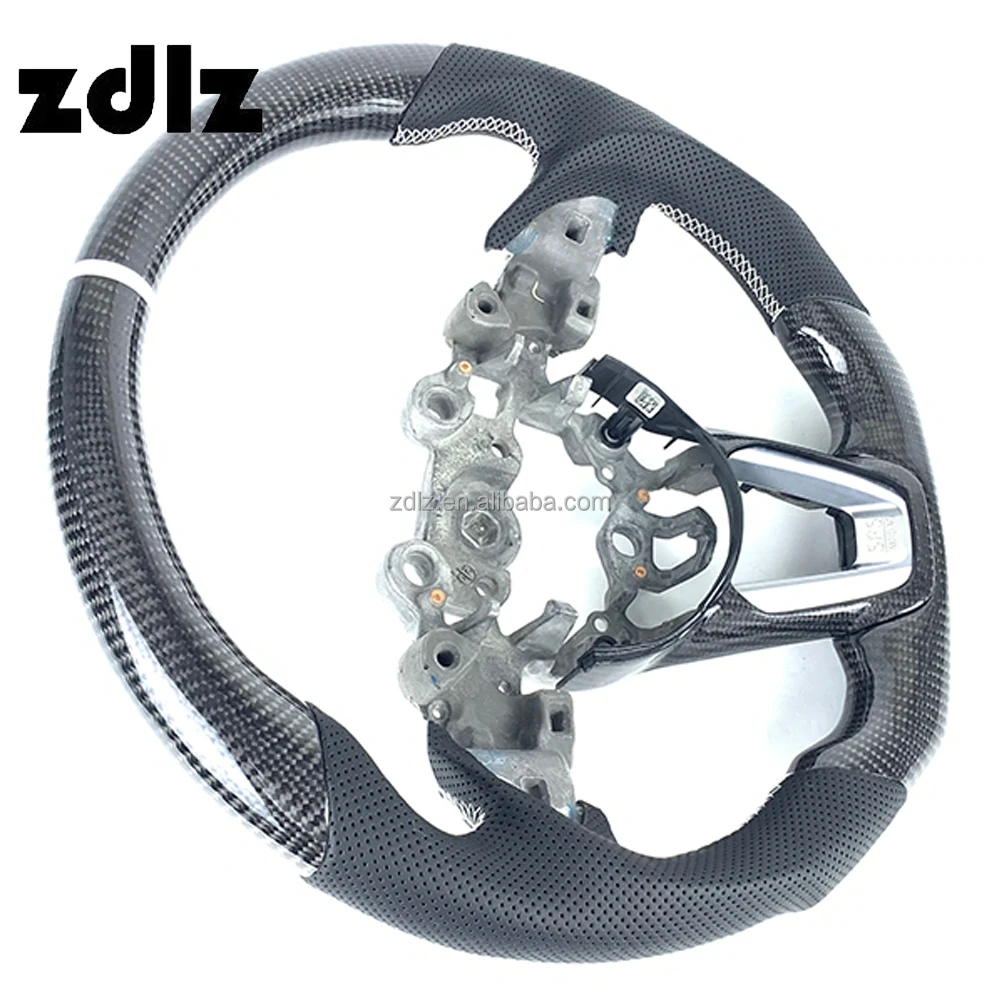 Carbon Fiber Steering Wheel For Mazda 3 5 6 7 CX3 CX4 CX5 CX9 MX-5 RX-8 Axela Atenza CX-3 CX-5 CX-7 Steering Wheel Customizable