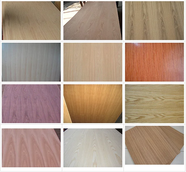 White Oak Red Oak 12mm 15mm 18mm Poplar Core Fancy Plywood for Decoration and Furniture