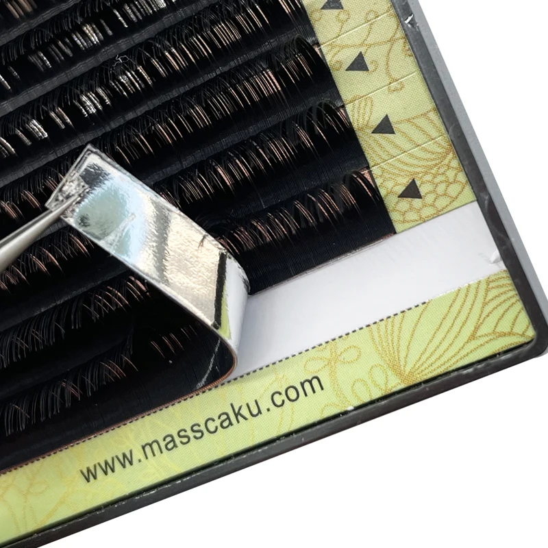 Private Label classic volume 25mm mink cashmere 25mm lash trays eyelash extension