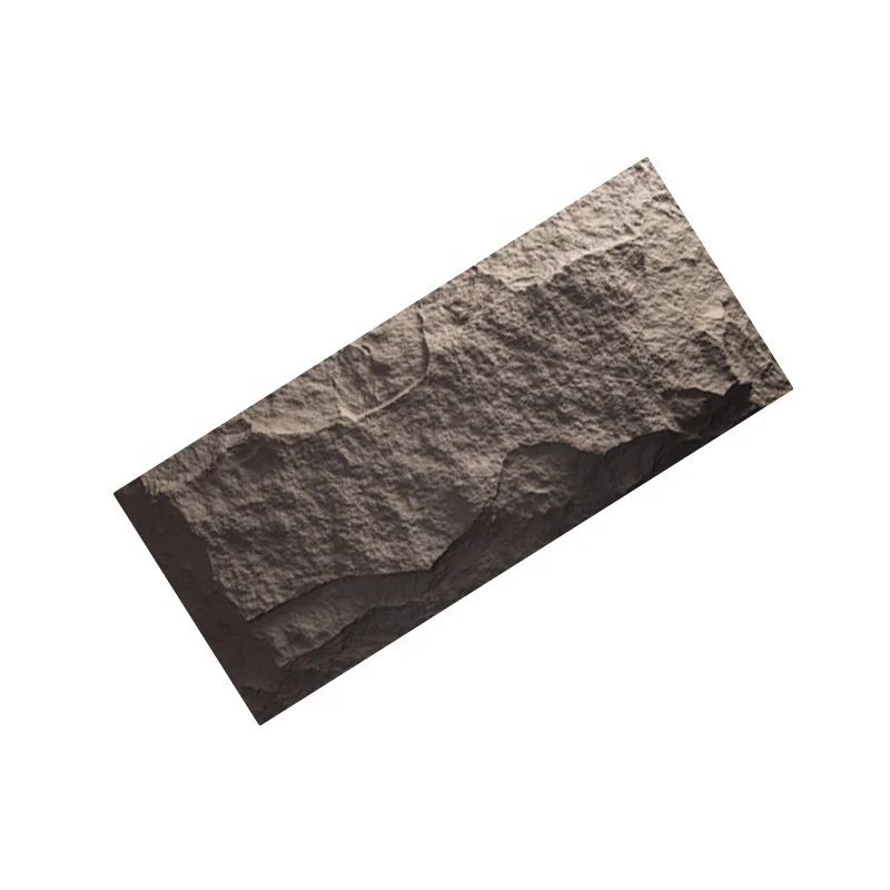 ChinaOCM Factory Price Decorative Materials Pu Stone 3d Rock Veneer Stone Wall Panels Artificial Wall Cladding