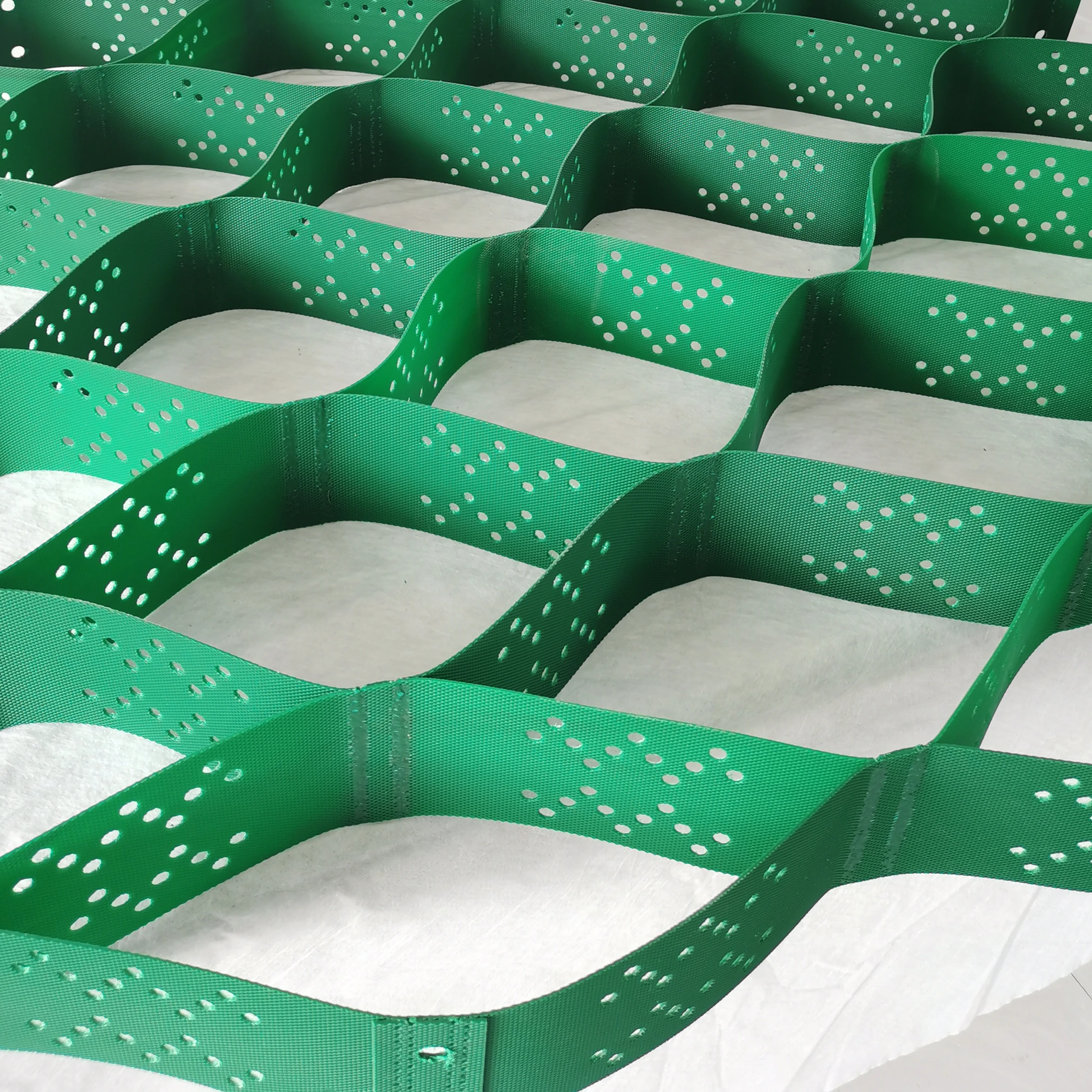 factory directly supplier  building material used for paveing stabilization road grid geocell