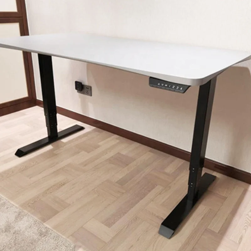 
Two Motor Electric Adjustable Height Lifting Steel Office Desk Business Office Desk Furniture Table 