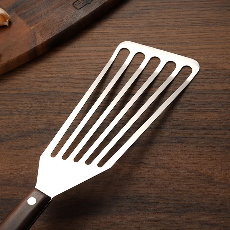 Steak Shovel Stainless Steel Multi - Function Kitchen Baking Confectionery Pancake Cooking Tools With Oil Leakage