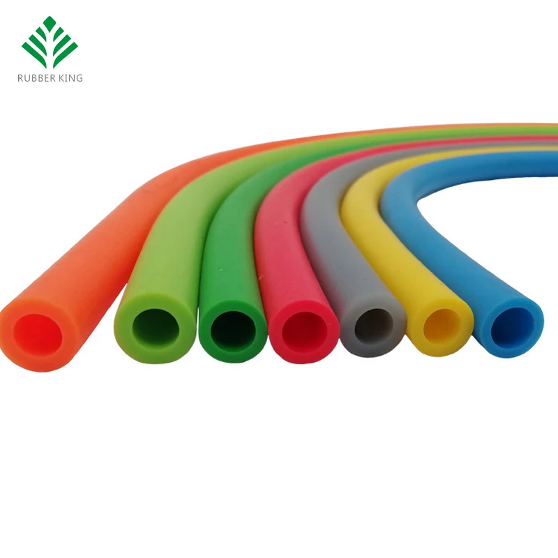 Latex Elastic Gym Exercise Tubing Set With Foam Handle Resistance Bands with Handles fitness tpe hose