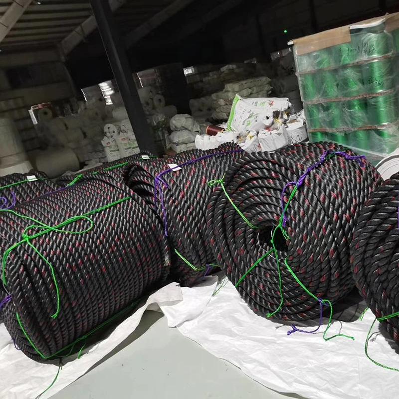 Heavy Duty PP PE Mono  3/4 Strands Twisted  Multi-Purpose Rope