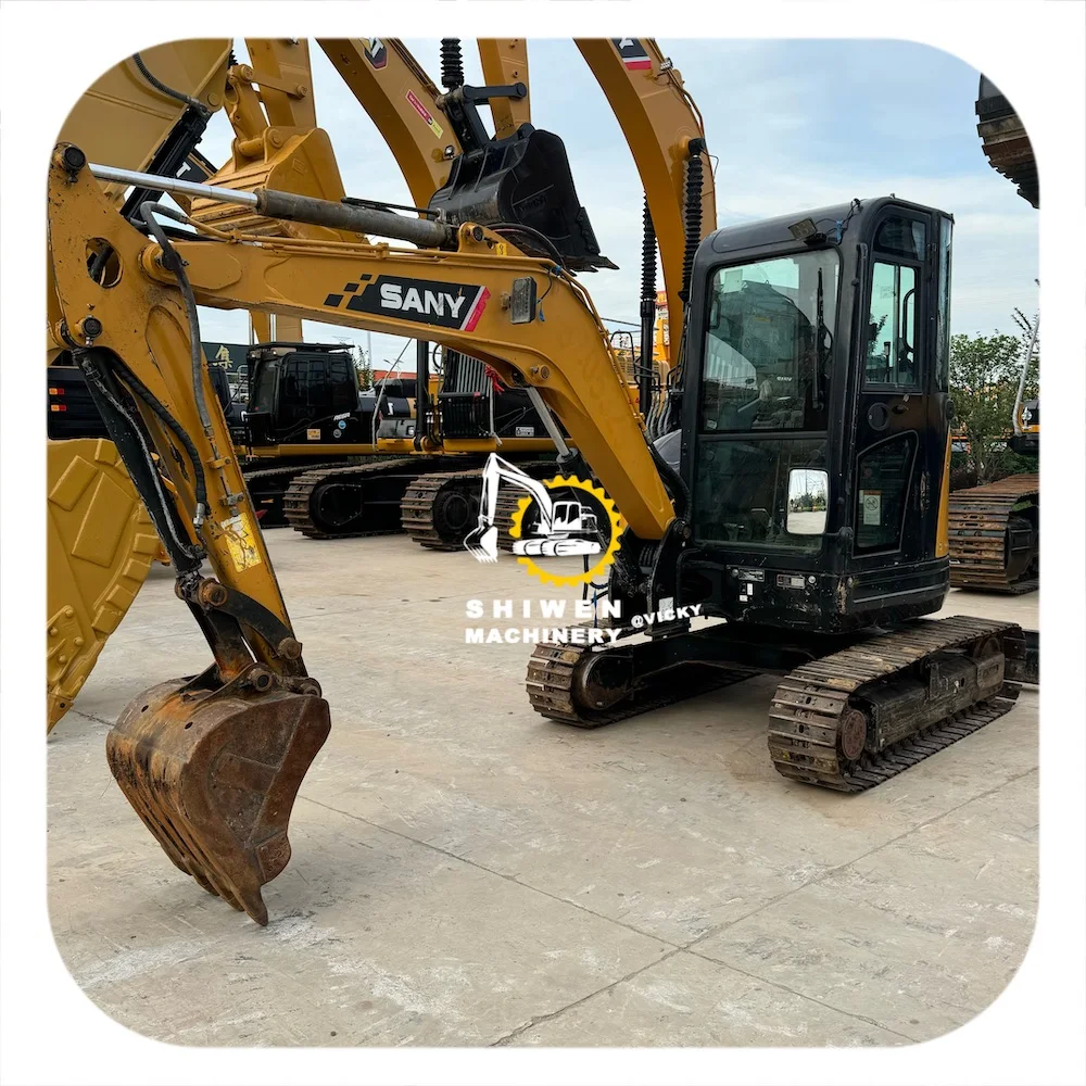 Экскаватор SANY35u с кабиной SANY mini exquadora SY35u SY55c SY60c SY75c SY95c гусеничный экскаватор по низкой цене