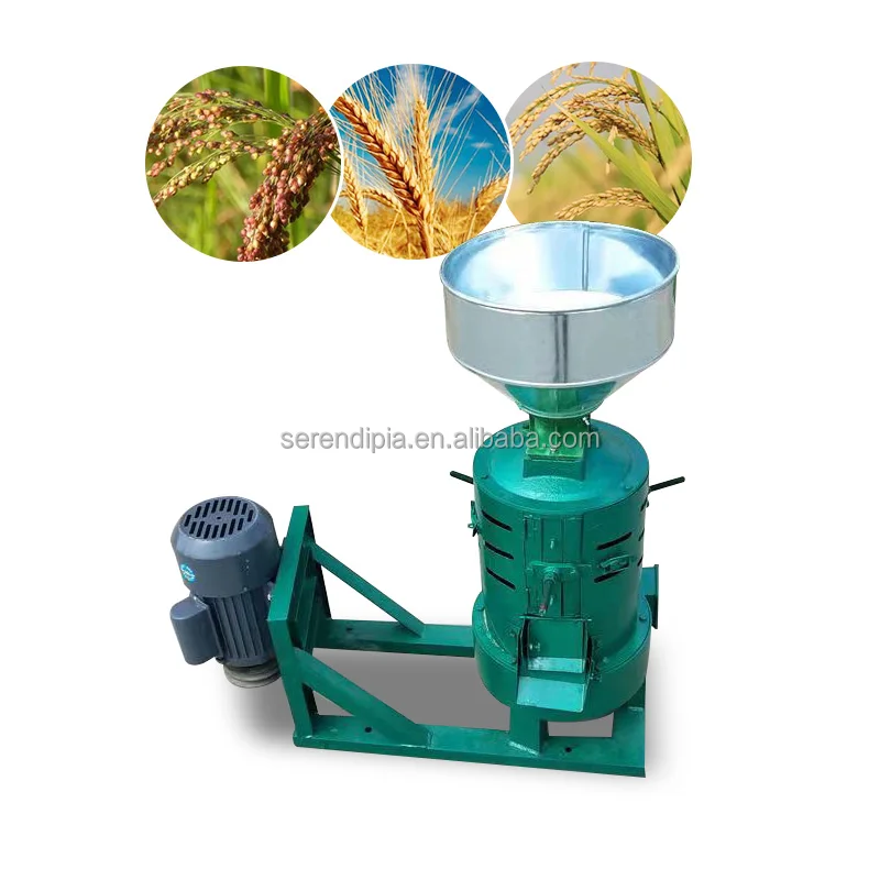 Corn Maize Dehuller Huller Peeler Corn Peeling Dehulling Machine Wheat Rice Grain Peeler Machine