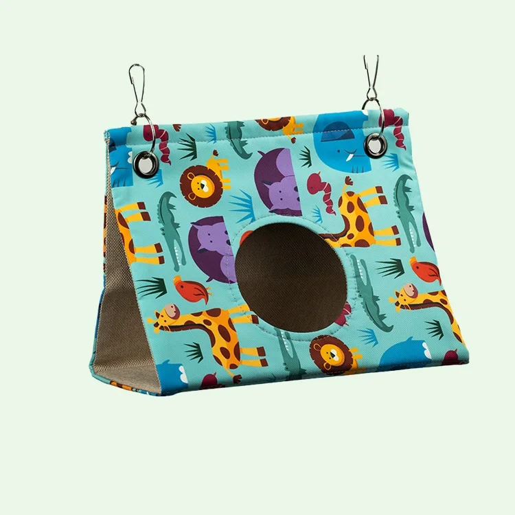 Winter Warm Bird Cage Parrot Cotton Nest Parrot Nest Budgie For Hammock Cage Hut Tent Bed Hanging Cave Pet Products