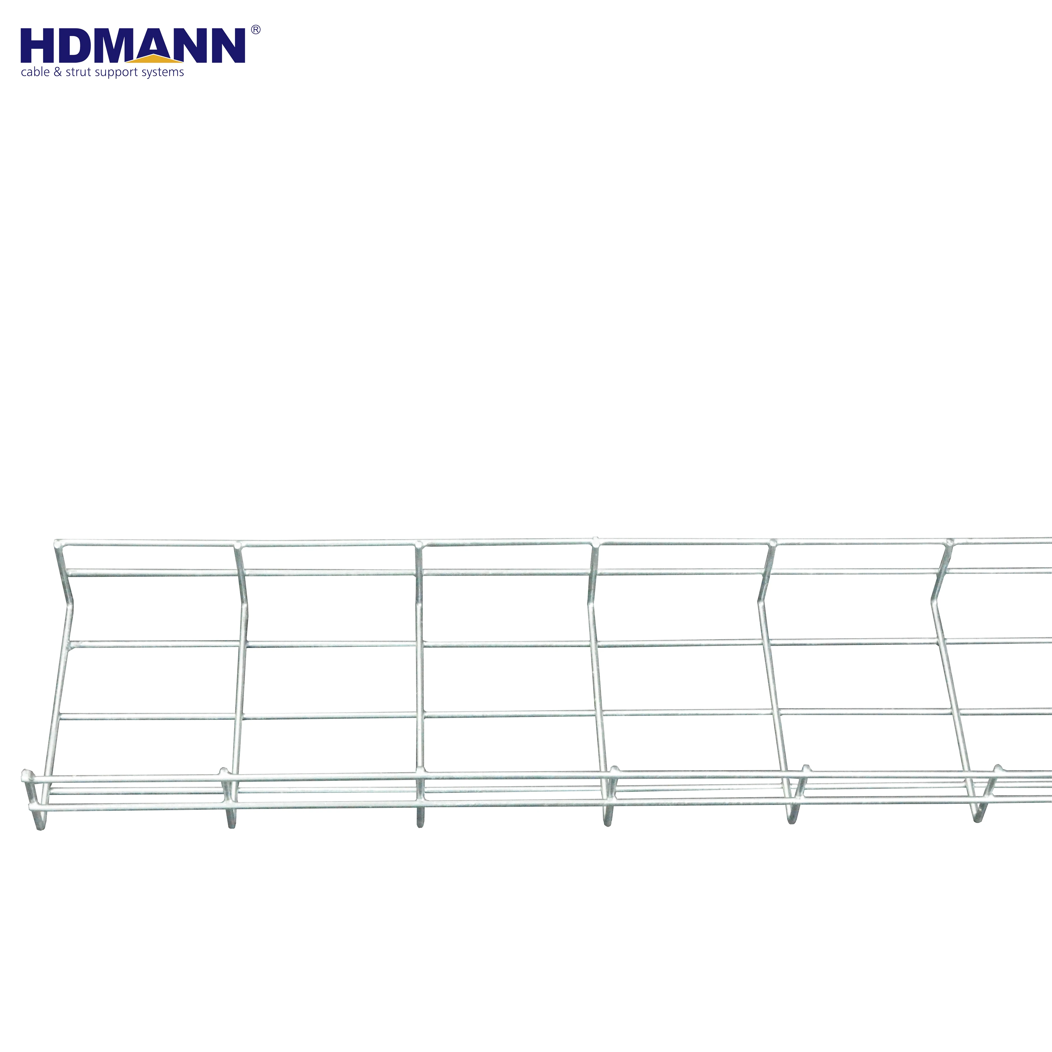  Hdmann Гальванизированный Электрический гибкий сетчатый кабельный лоток от