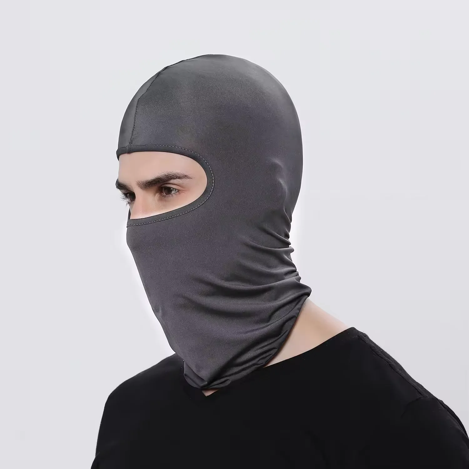 2024 Outdoor Cycling Motorcycle Windproof Sports Sunscreen Ski Face Mask Balaclava Hat