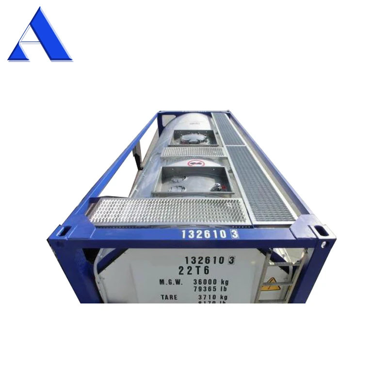 ASME Standard Steam Heating System Food Grade New T11 ISO Tank Container 20ft Tank Container