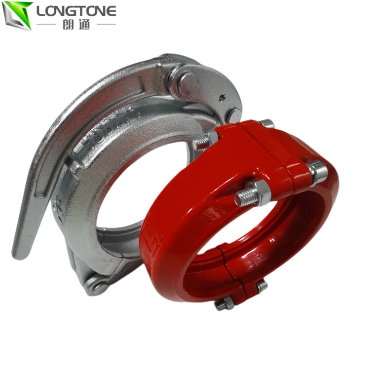 Best quality Dn125 Forged Bolt Clamps Concrete Pump Pipe Clamp Coupling for Putzmeister