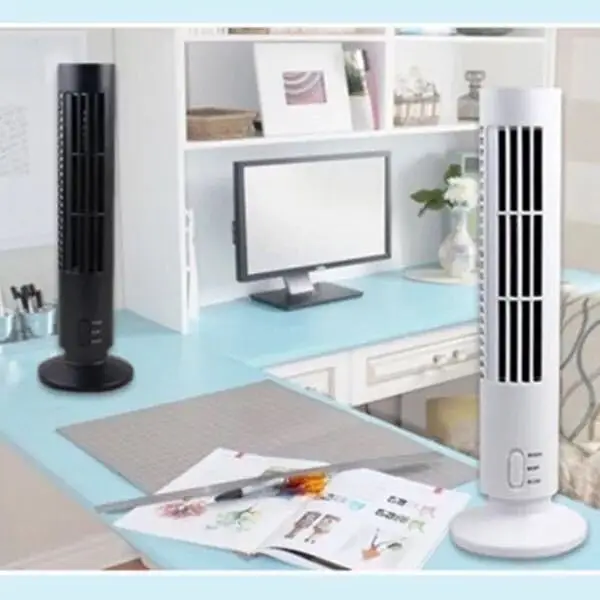 
Usb vaneless air conditioner mini tower fan for office 