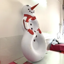 Factory Direct Sales Inflatable Snow Puppet Ski Ring Pvc Inflatable Environmental Protection Thick Sled Ski Ring
