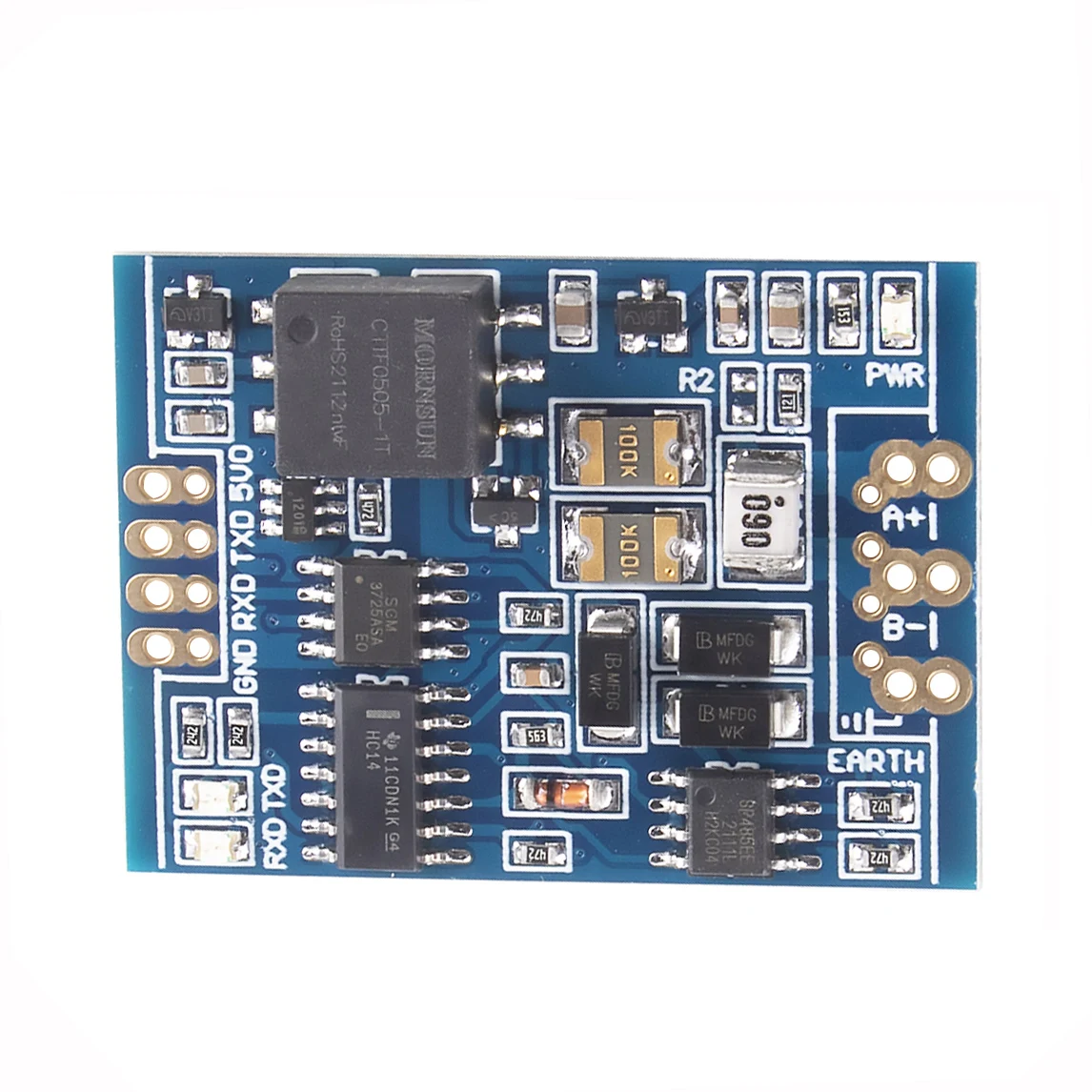 TTL UART to RS485 Isolate Board Serial Converter Adapter Dongle Communication Upgrade Module