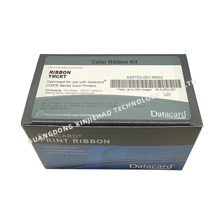 Entrust DATACARD 535700-001-R002 YMCKO Ribbon 250images For CD820 CD800 ID Card Printer