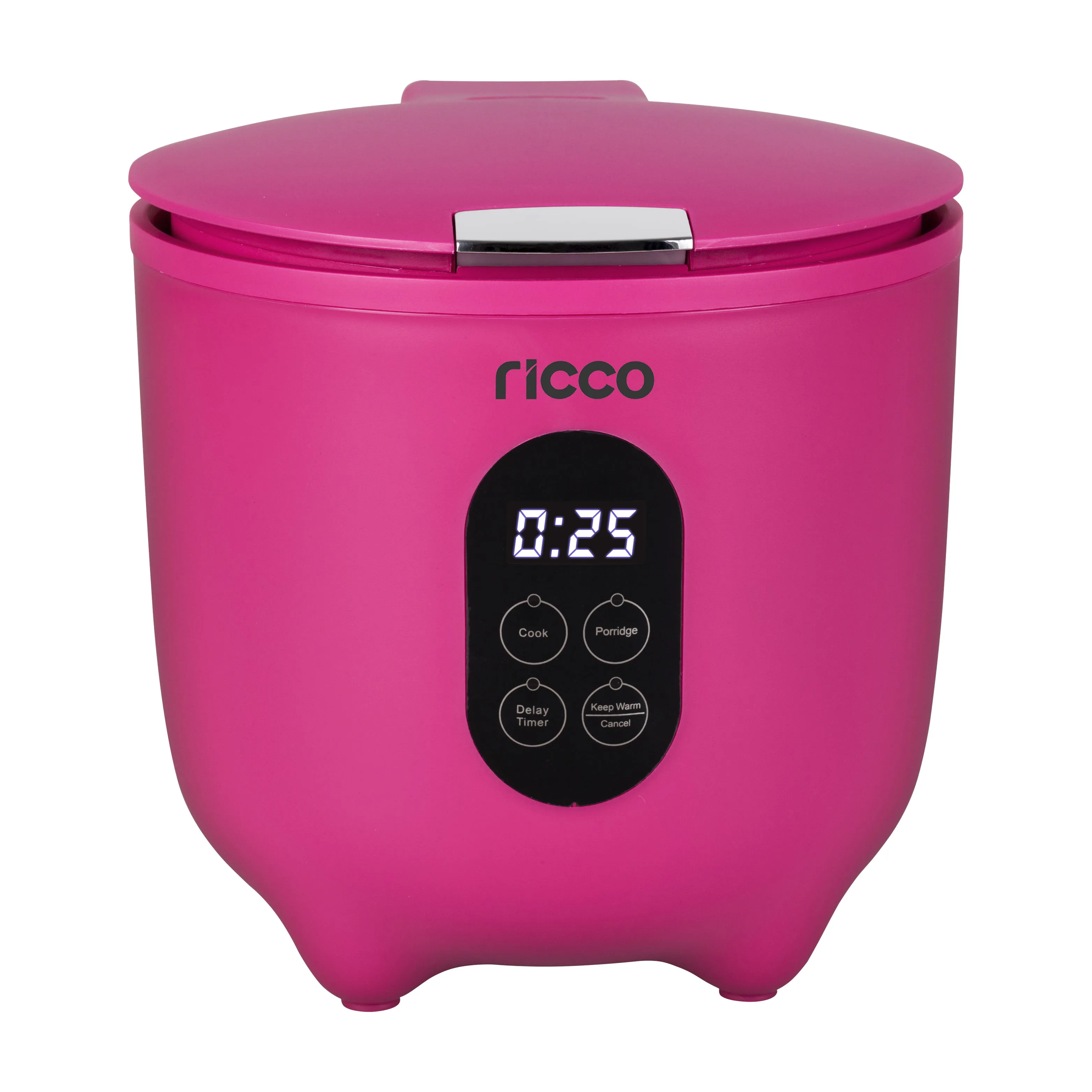 Ricco New Arrival 2 PERSON USE 1.2 L Mini Digital Multi Function Rice Cooker With Removable Non-stick Pot and Porridge function