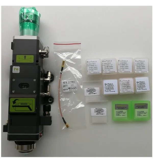 Raytool Fiber Laser Cutting Head  Kit With Manual Focus laser cutting machine head