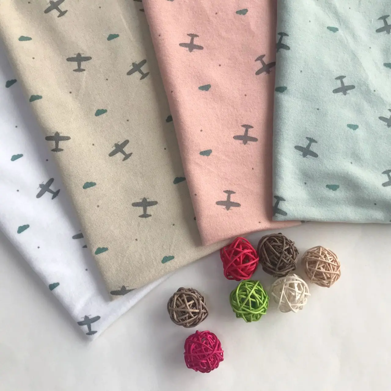 Hot seller Cheap price Cotton printed flannel base fabric for Boy shirt cotton clothes cotton pants material