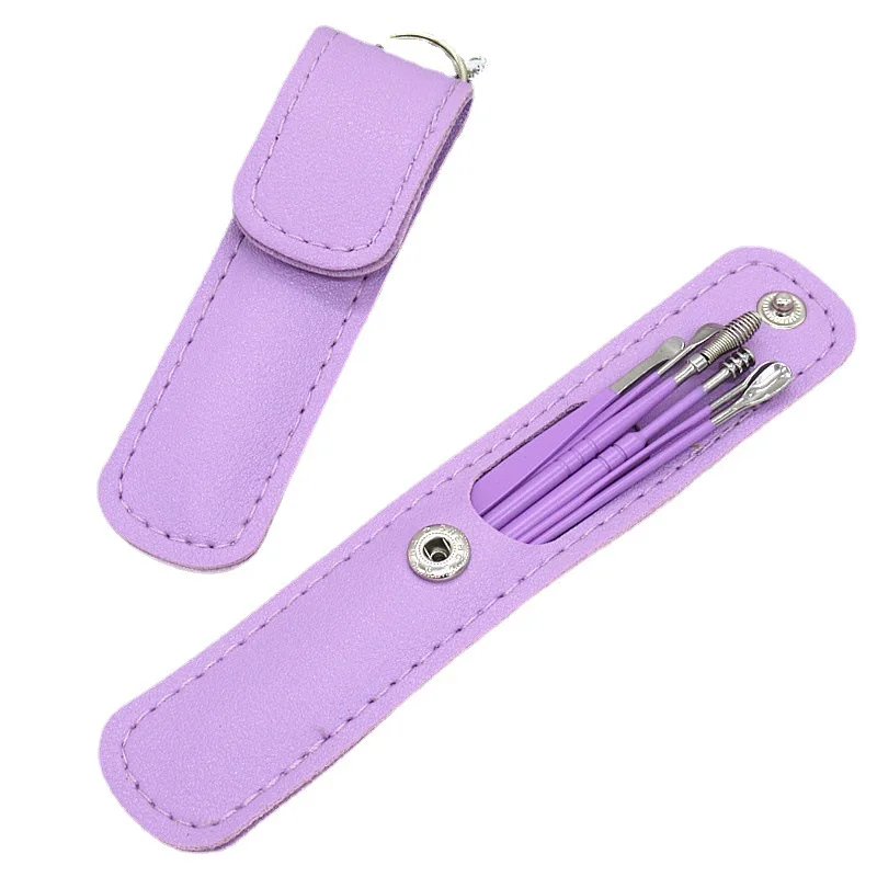 Stainless Steel Earpick Wax Remover Curette Ear Pick Cleaner Ear Cleaner Spoon Care Ear Clean Tool