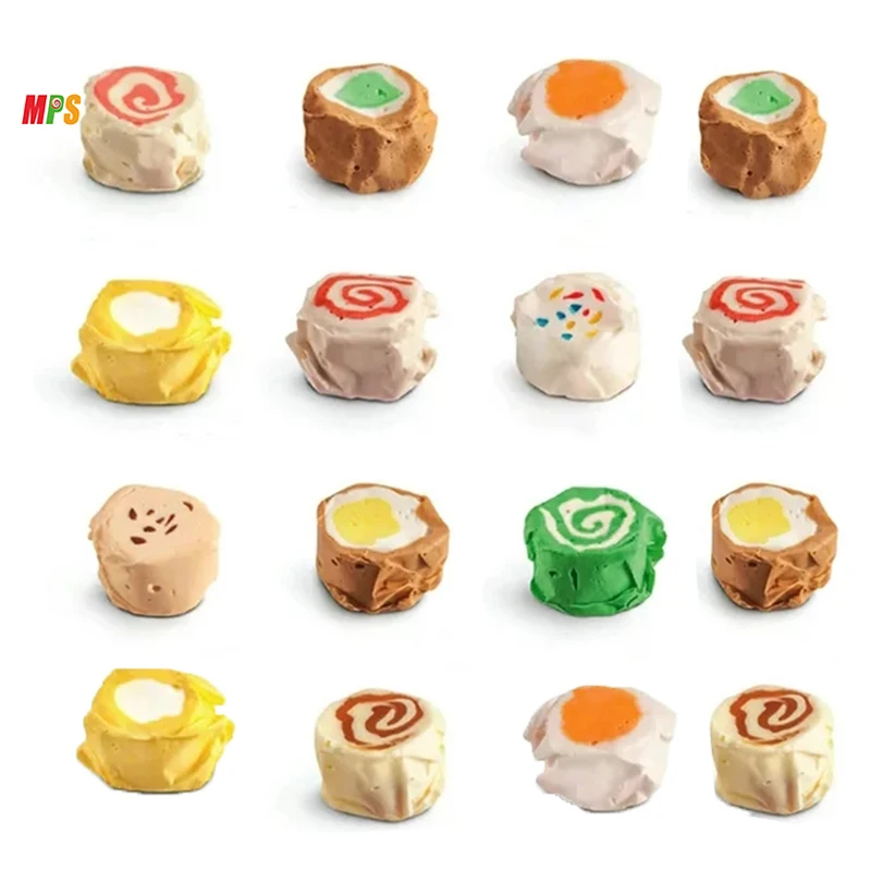 Oem Wedding Candy Unique Tropical Fruit Flavors of Saltwater Taffy Gourmet Mix Salt Water Candy