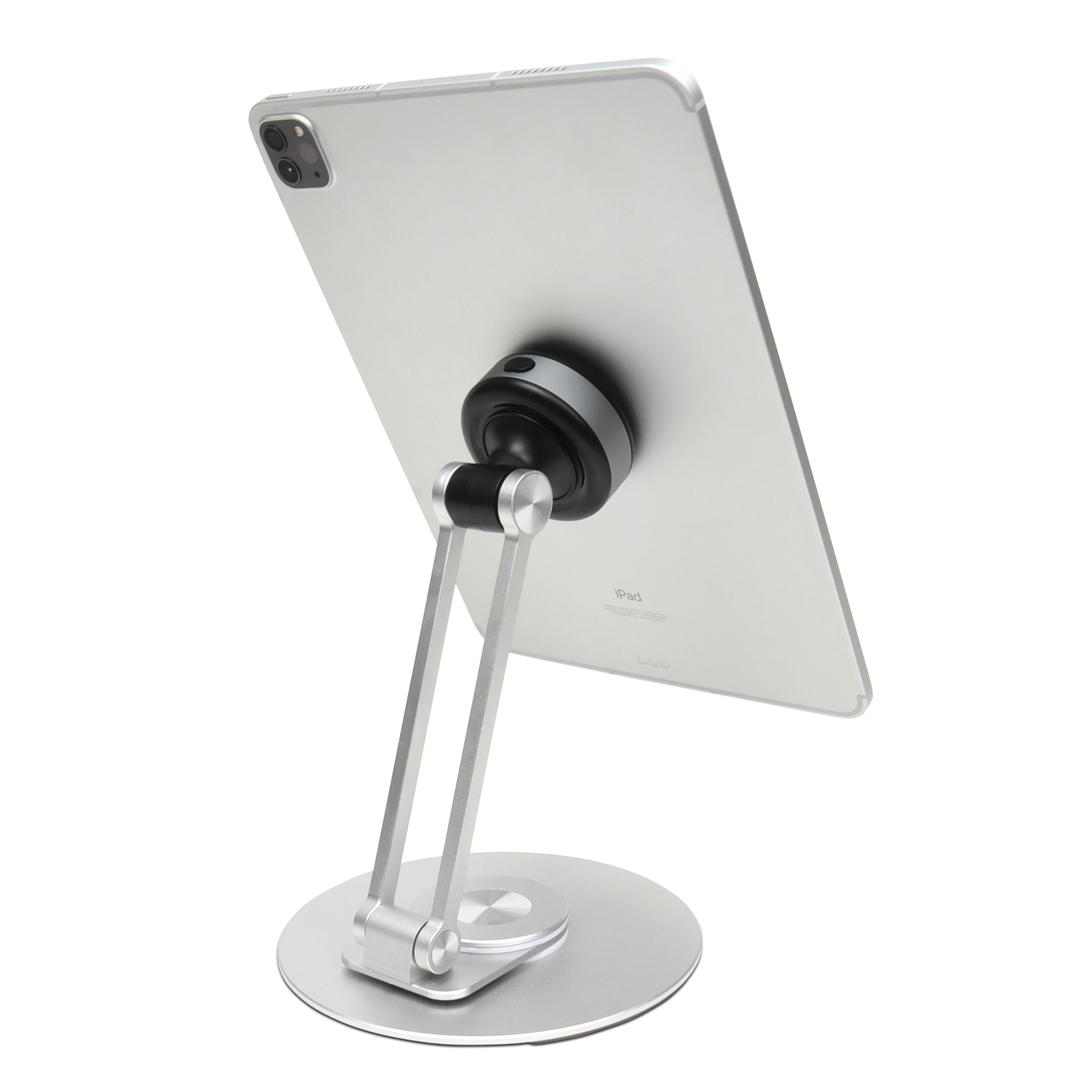 Vacuum adsorption tablet stand Adjustable for all tablet devices Automatic detection running