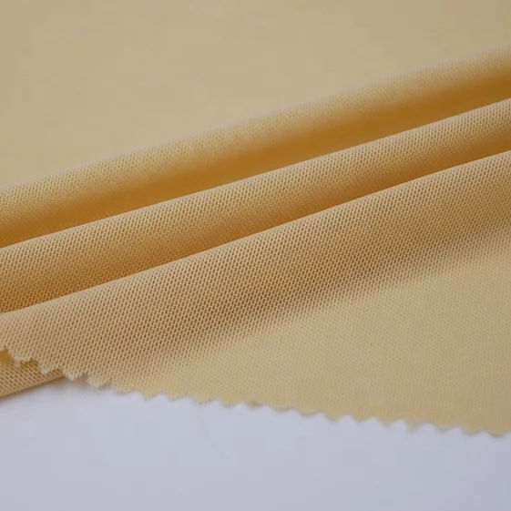 polyamide 90% elastan 10% elastic fitting mesh nettle fabric for swimwear lingerie