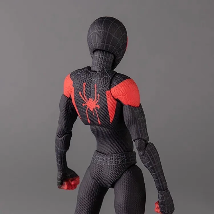 Avengerss Marvel SHF Spider-Man Parallel Universe 2 Across the Universe Miles movable boxed animation figure model