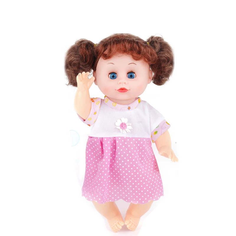 Pretend play toys educational set cute talking kids dolls for girls