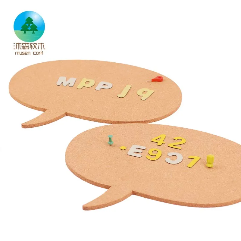 Nice Design 6mm Thick Bulk Cork Board Sheet  Small Cork Boards for Walls