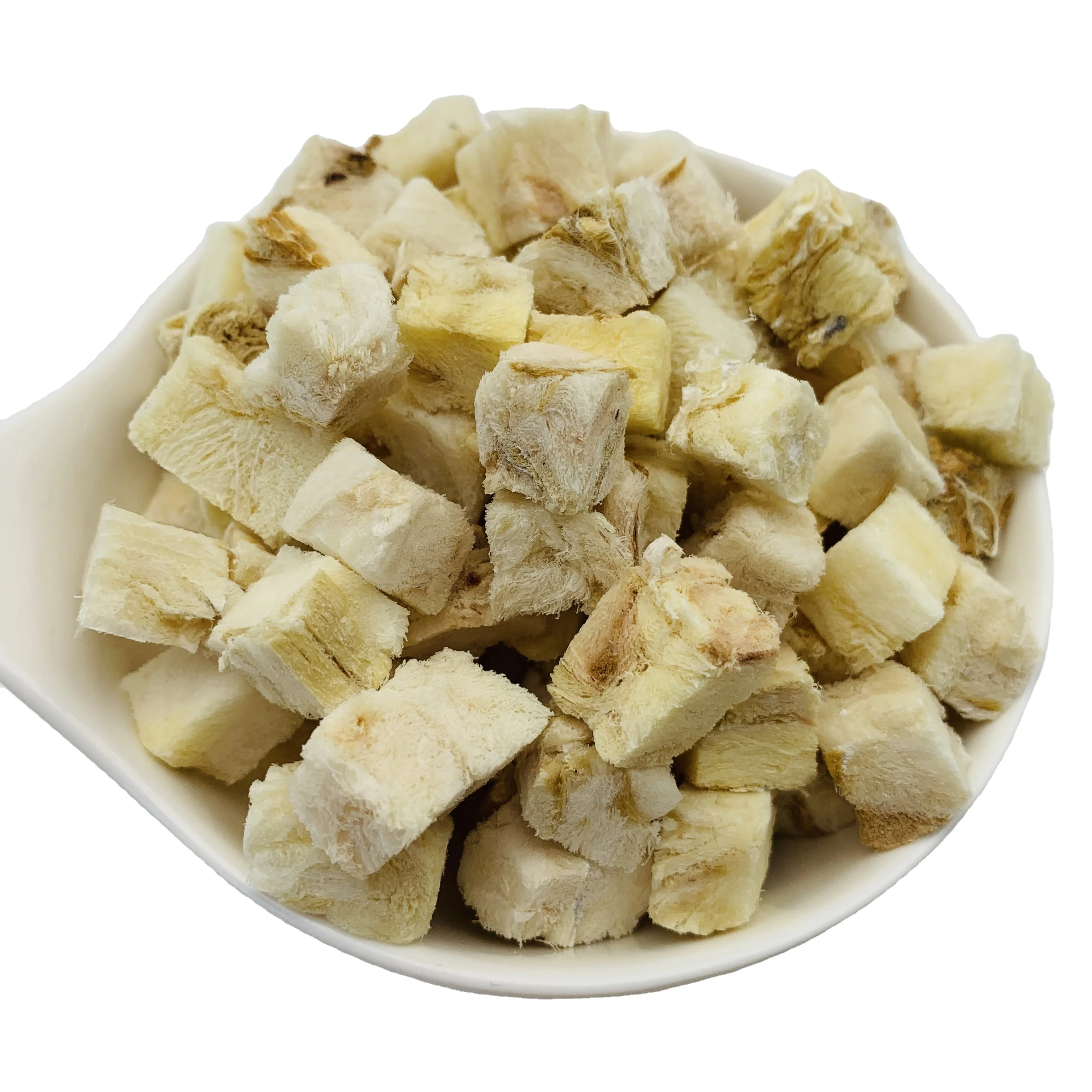 Wholesale bulk pet treats freeze dried cod fish cubes cat snacks OEM dog food