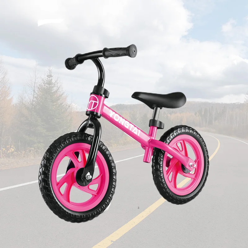 Factory Directly Sale Kids Child Balance Push Bike 10in Wheel Steel Children Bicycle for 2-6 Year