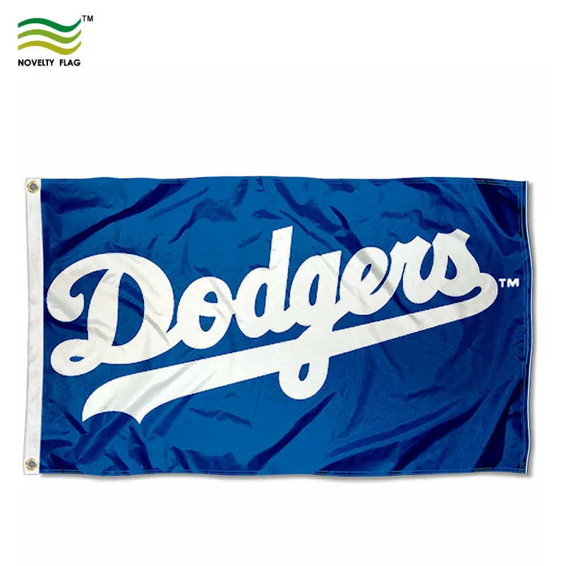 Custom Printing Los angeles dodgers baseball Team Flags