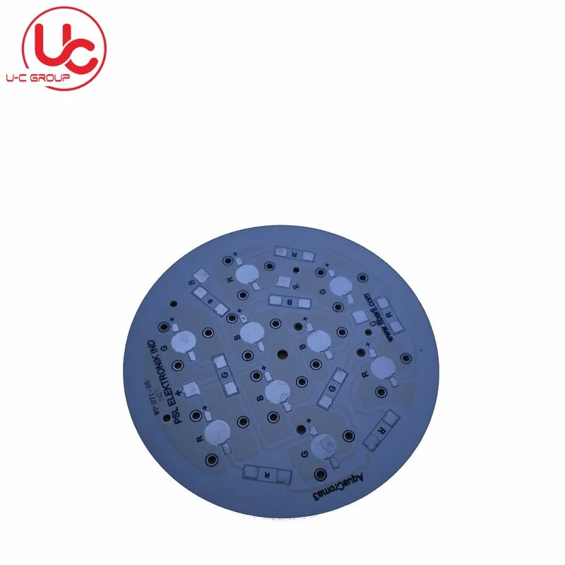 Customized Aluminum Fluorescent PCB LED Flashlight LED Strip Light SMD Aluminum PCB Module Board Manufacturer OEM And ODM PCBA