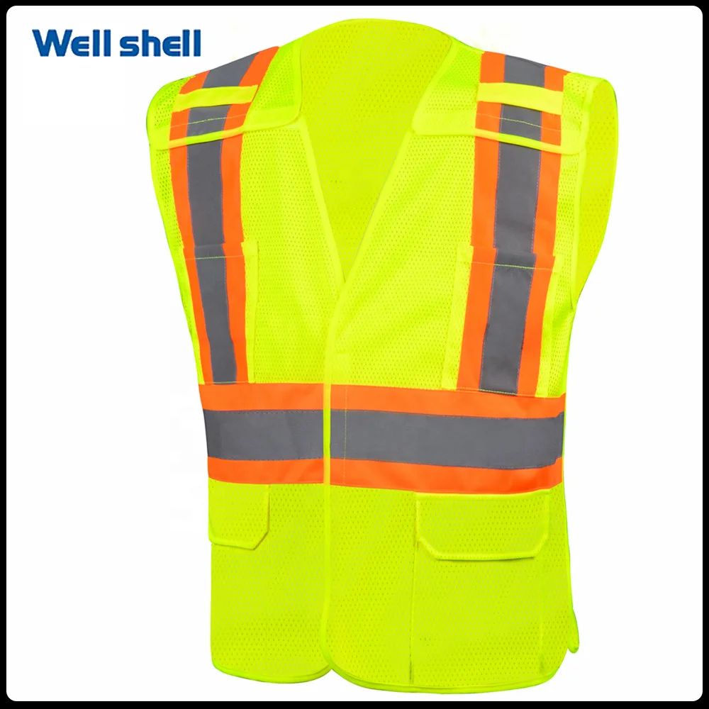 
Police Security Safety Vest reflectorized vest ANSI safety vest 
