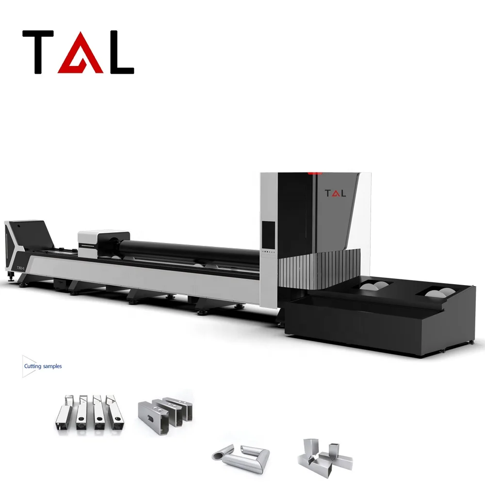 T&L Brand CNC Metal pipe fiber laser cutting machine with 5 Axis Bevel cutting