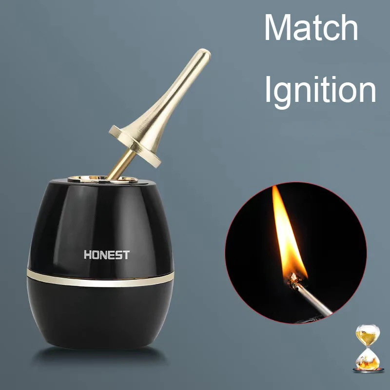 YuXuan luxury match lighter gift box packaging kerosene electronic ignition lighter oil-electric hybrid lighter