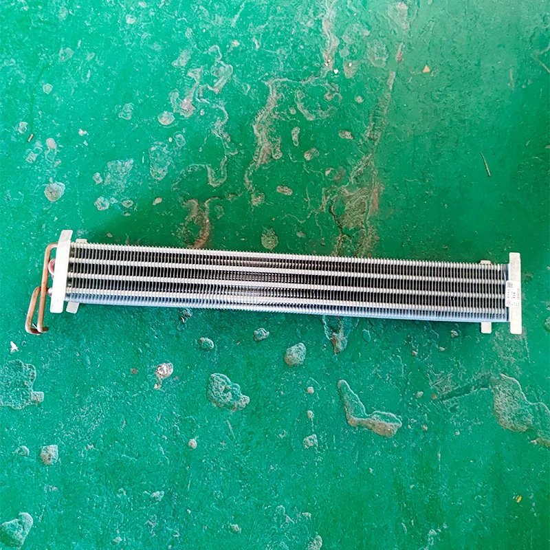 air cooled condensers finned heat exchanger coil copper tube condenser refrigerator evaporator coil