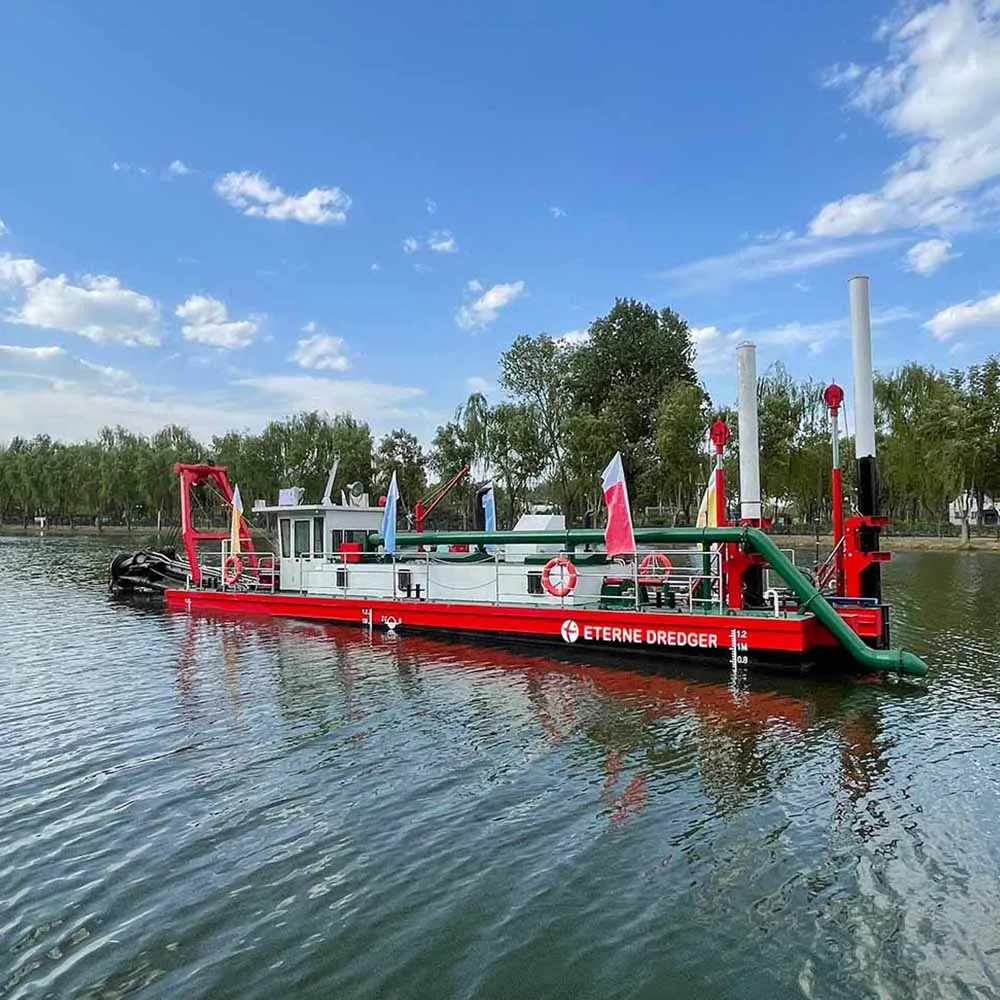 Eterne CSD Cutter suction dredger for lake and sea construction project