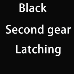 Rotary  black second gear third gear lay37 series 30mm  start stop plastic push button switch without led