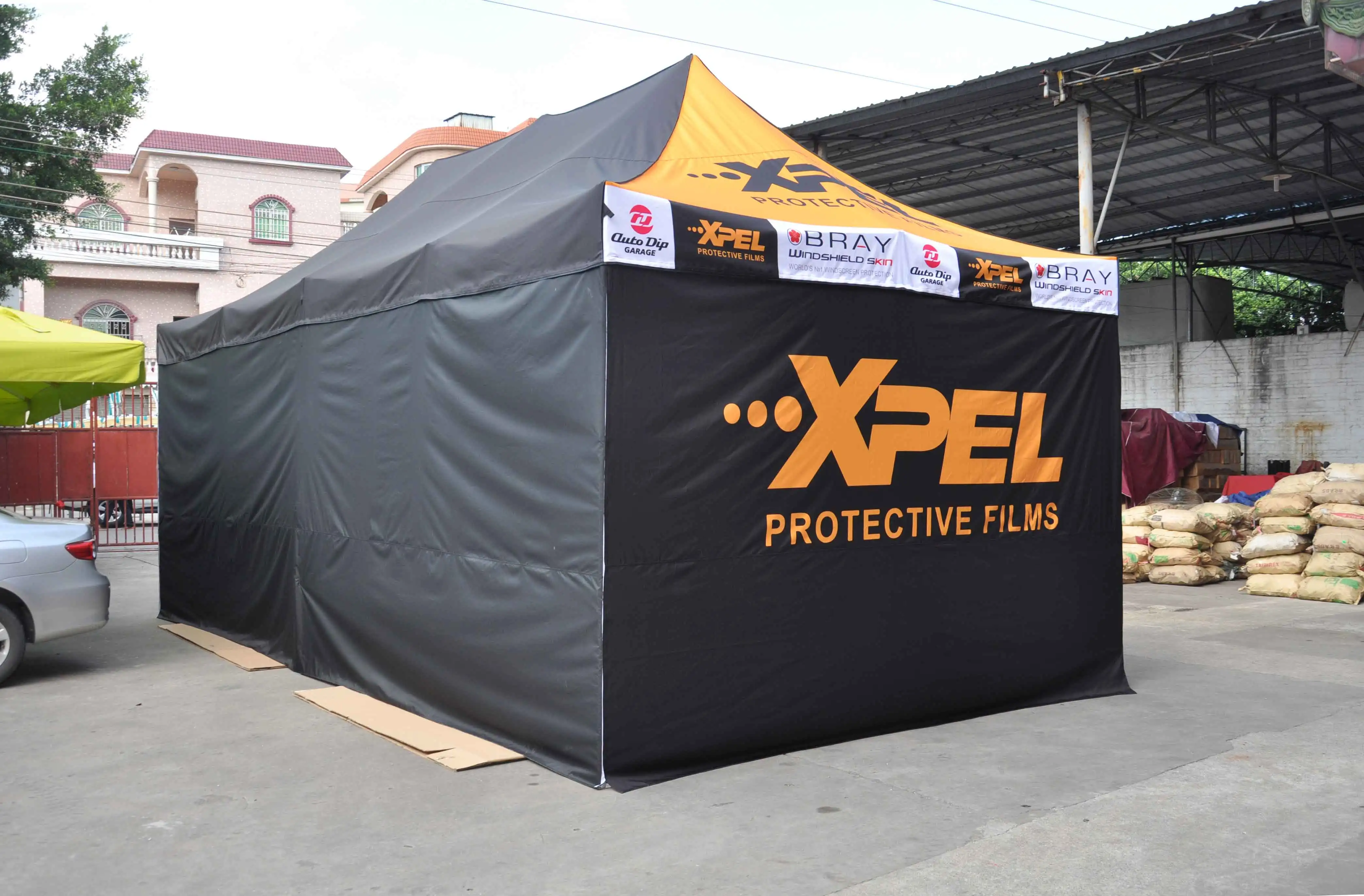 CATC Large Durable Aluminum Frame Blow Up Tent Portable Folding for Outdoor Usage in Massive Exhibition Events Tente Gonflable