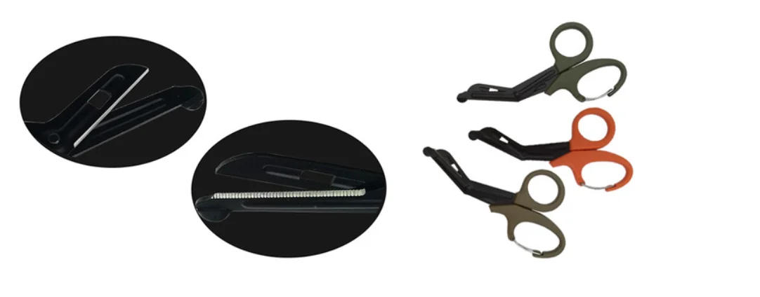 EDC Shears Paramedic Medical EMT Emergency Scissors Bandage Cutter Outdoor Tactical Gear Pocket Tool Camping Hiking