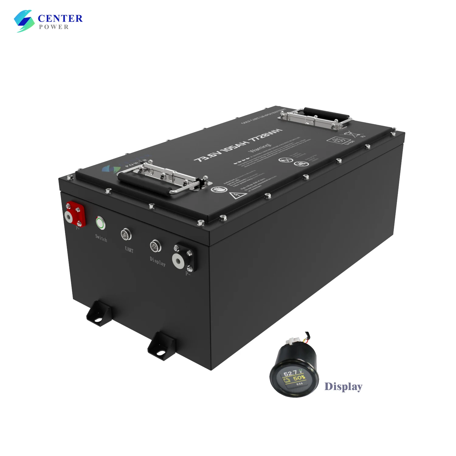 Индивидуальные умные BMS Высокое качество 72 В 73,6 В 105Ah Golf Cart LiFePO4 аккумулятор с зарядным устройством