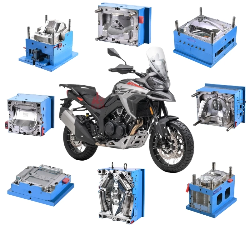 Gaokin Motor Injection Mould Plastic Parts Motorcycle Motorbike Mold Designed and Produced by Manufacturer Cold Runner