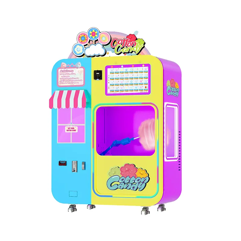 Technical support large cotton candy machine electric full automatic cotton candy making machine