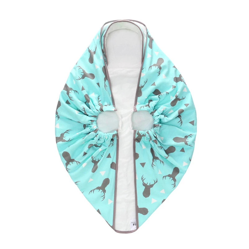 
100% cotton yarn muslin baby gauze sleeping bag 